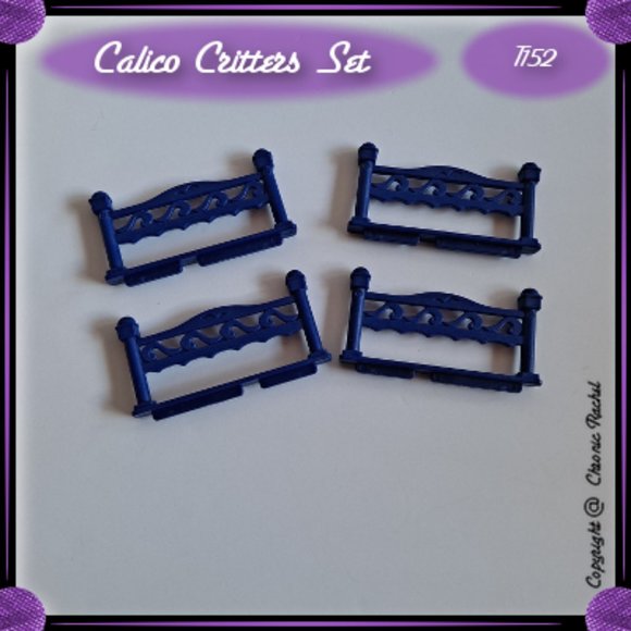 4-Piece Calico Critters Lighthouse Fence - Picture 1 of 2